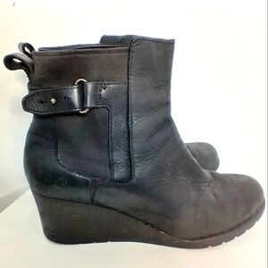 UGG WEDGE ANKLE BOOTS